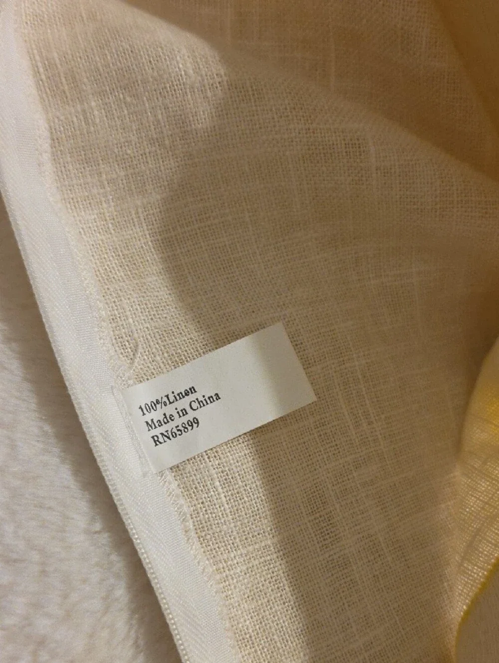 Trina Turk Palm Springs Block Gold Embroidered Pillow Case 100% linen